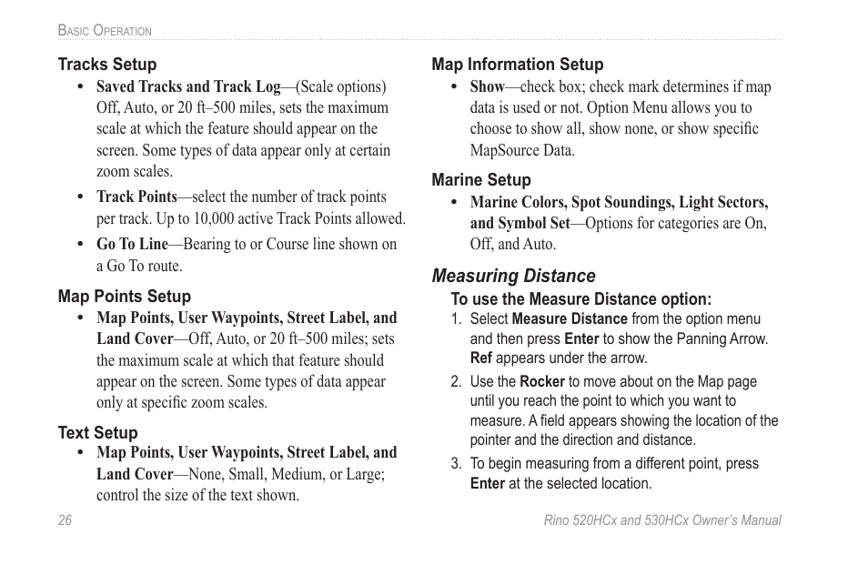 Garmin RINO 530HCx User Manual | Page 32 / 74