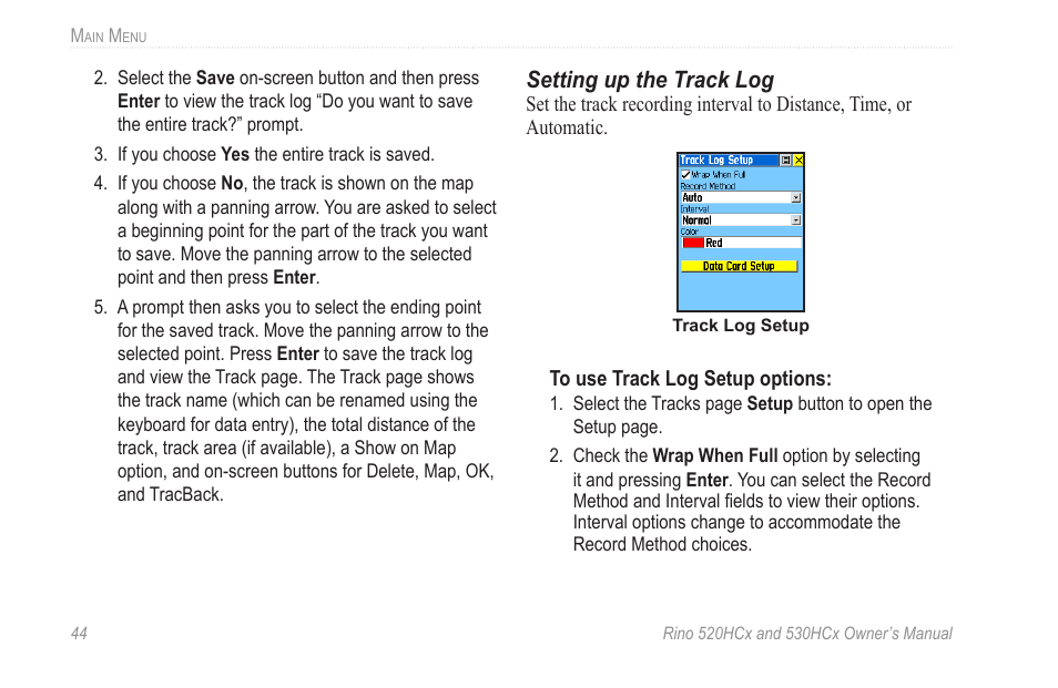 Garmin RINO 530HCx User Manual | Page 50 / 74