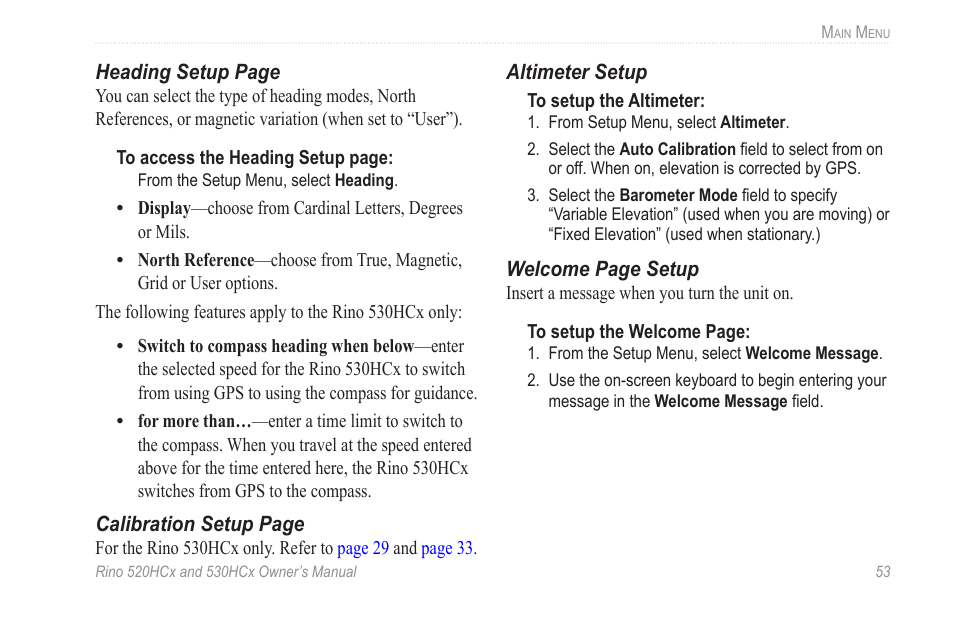 Garmin RINO 530HCx User Manual | Page 59 / 74