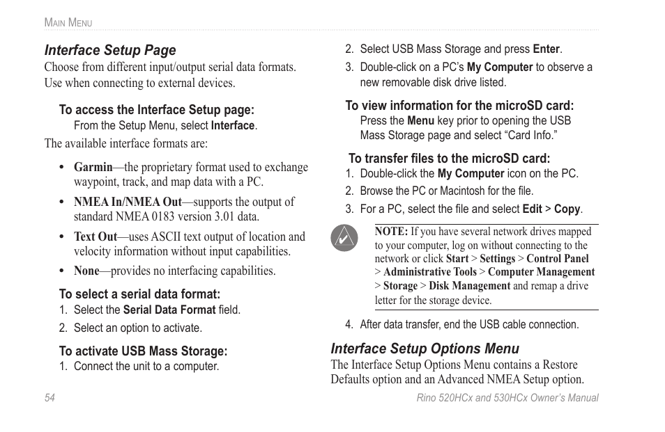 Garmin RINO 530HCx User Manual | Page 60 / 74
