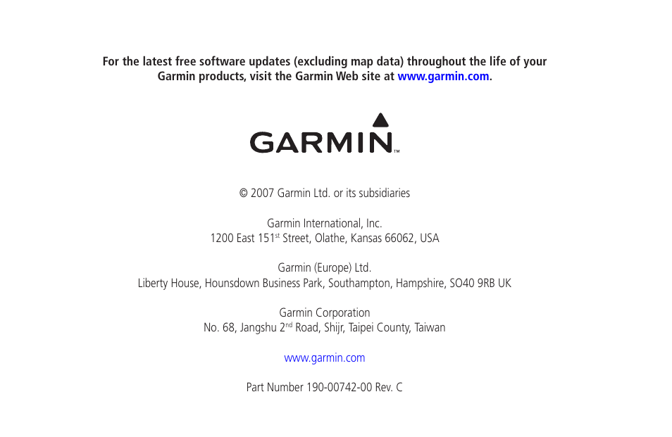 Garmin RINO 530HCx User Manual | Page 74 / 74