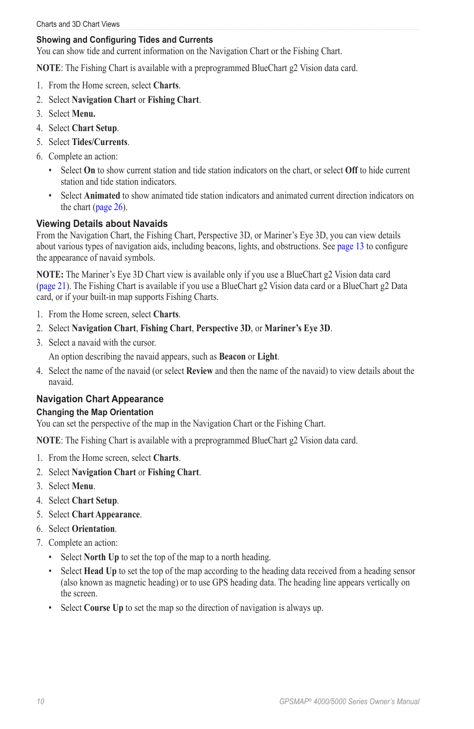 Garmin GPSMAP 5215 User Manual | Page 14 / 116