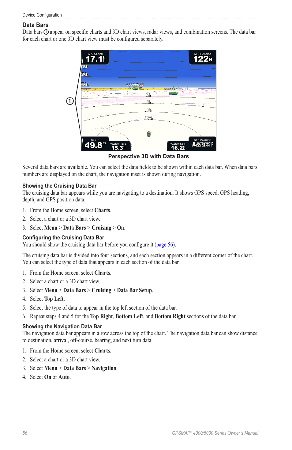 Garmin GPSMAP 5215 User Manual | Page 60 / 116