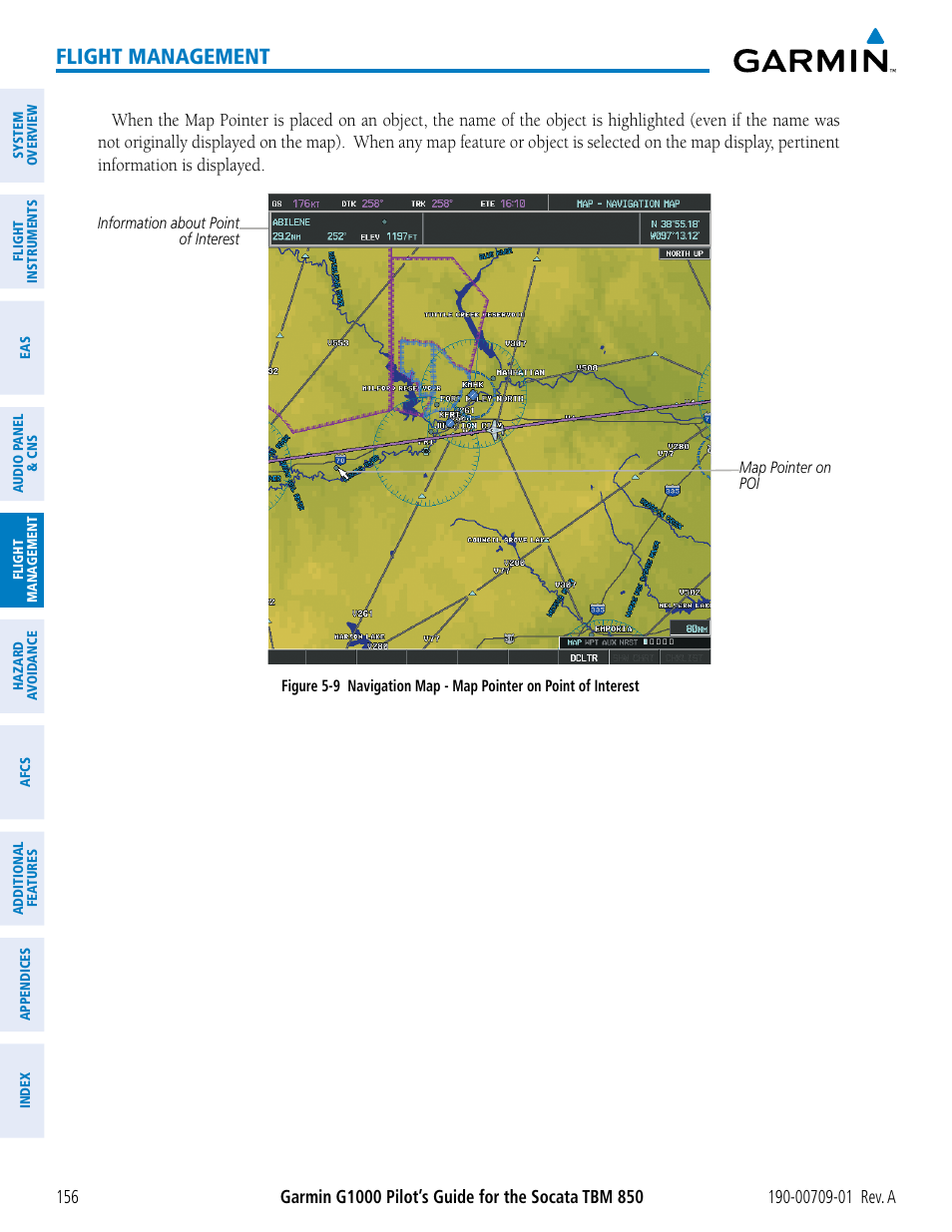 Flight management | Garmin G1000 Socata TBM 850 User Manual | Page 168 / 588