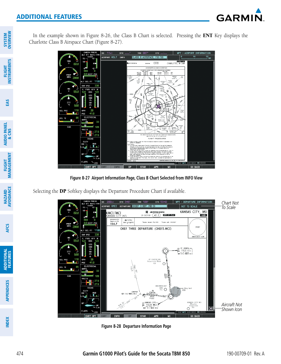 Additional features | Garmin G1000 Socata TBM 850 User Manual | Page 486 / 588