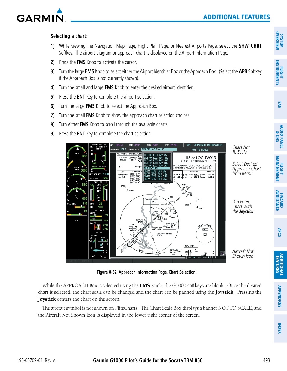 Additional features | Garmin G1000 Socata TBM 850 User Manual | Page 505 / 588