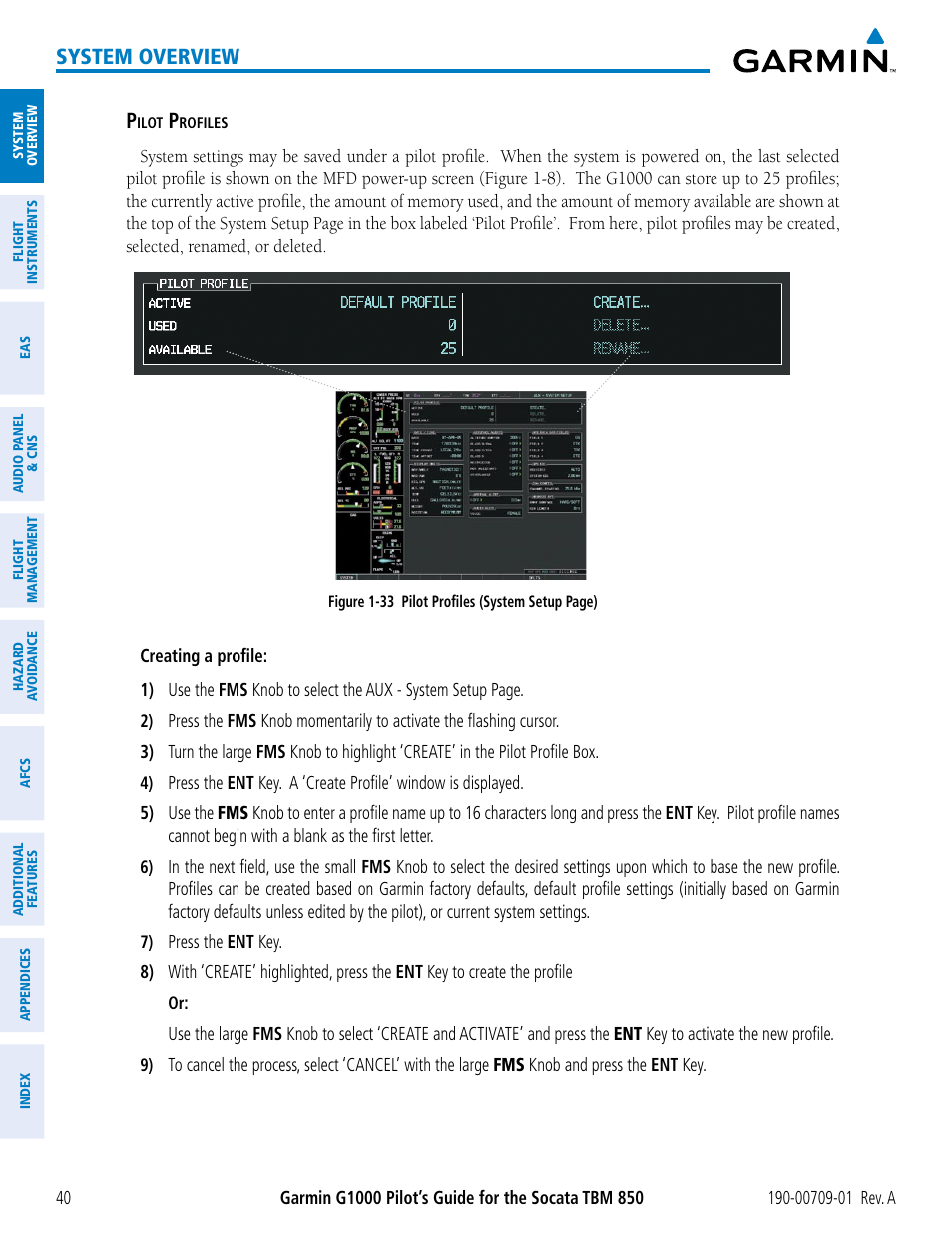 System overview | Garmin G1000 Socata TBM 850 User Manual | Page 52 / 588