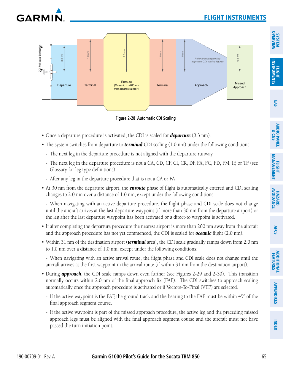 Flight instruments | Garmin G1000 Socata TBM 850 User Manual | Page 77 / 588