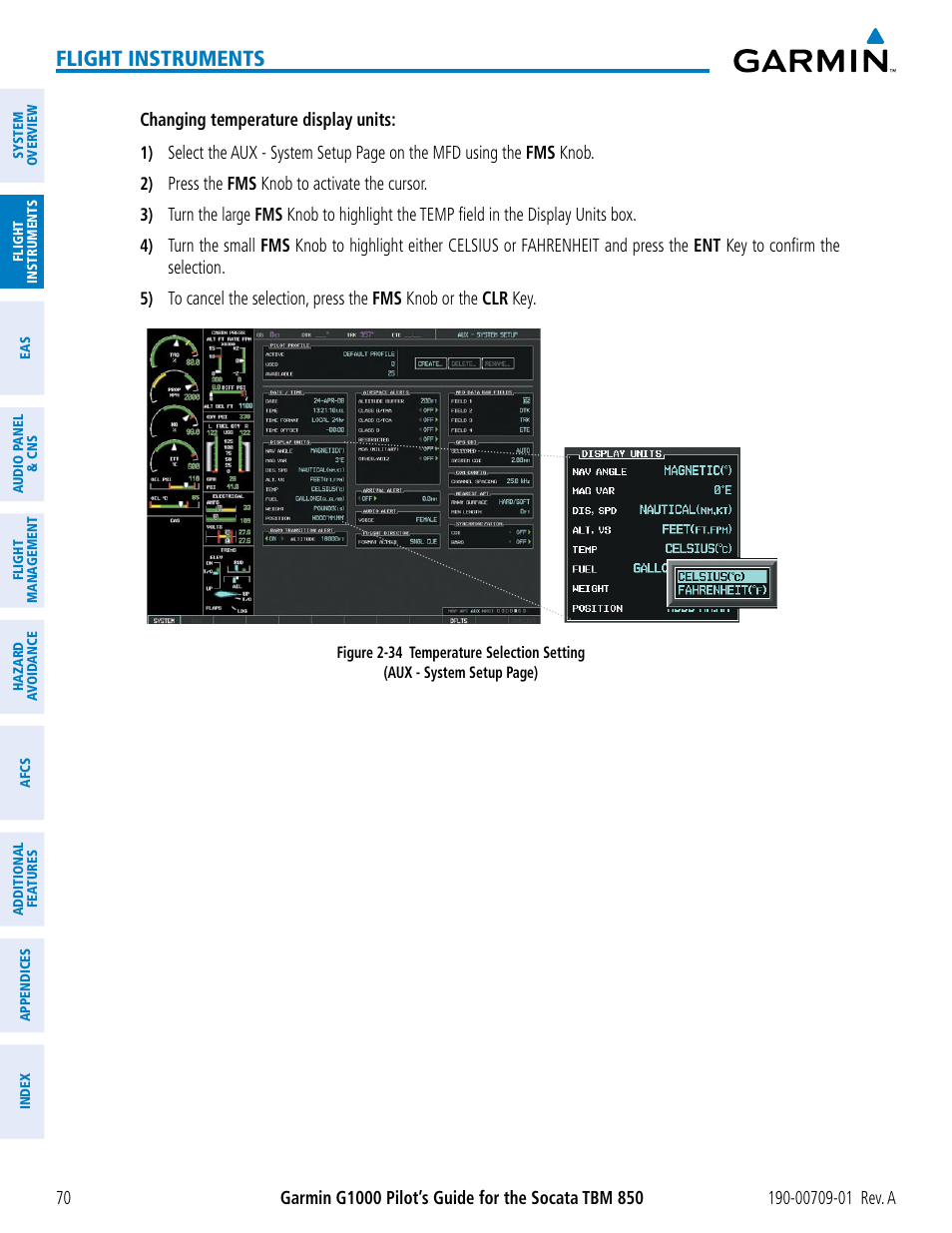 Flight instruments | Garmin G1000 Socata TBM 850 User Manual | Page 82 / 588