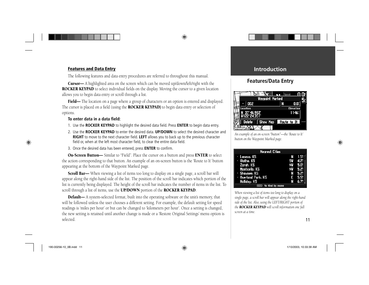 Garmin StreetPilot III User Manual | Page 13 / 74