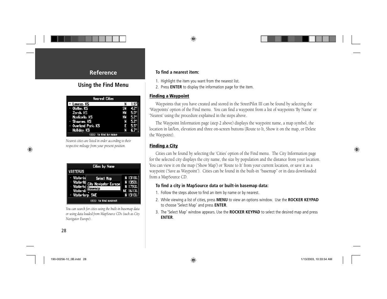 Garmin StreetPilot III User Manual | Page 30 / 74