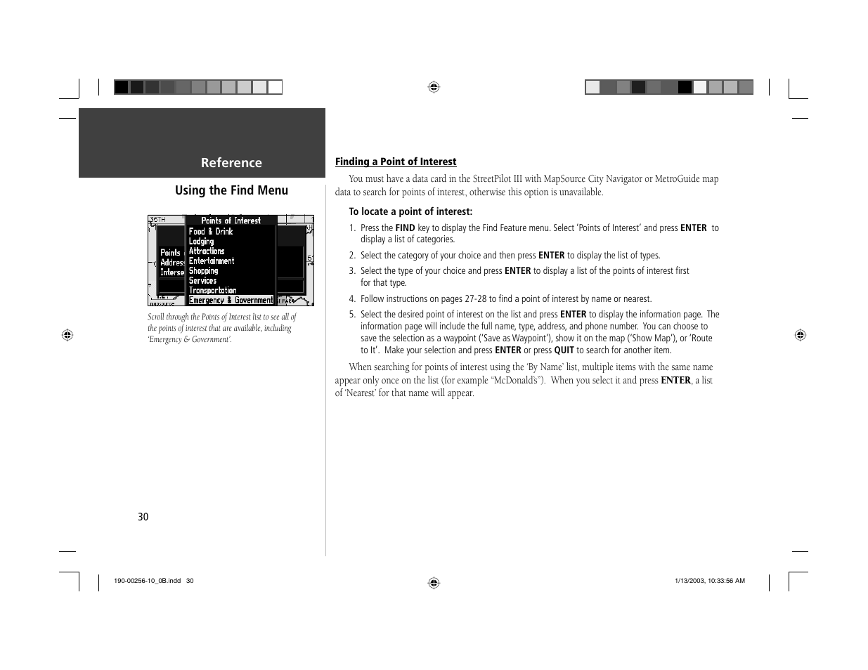 Garmin StreetPilot III User Manual | Page 32 / 74