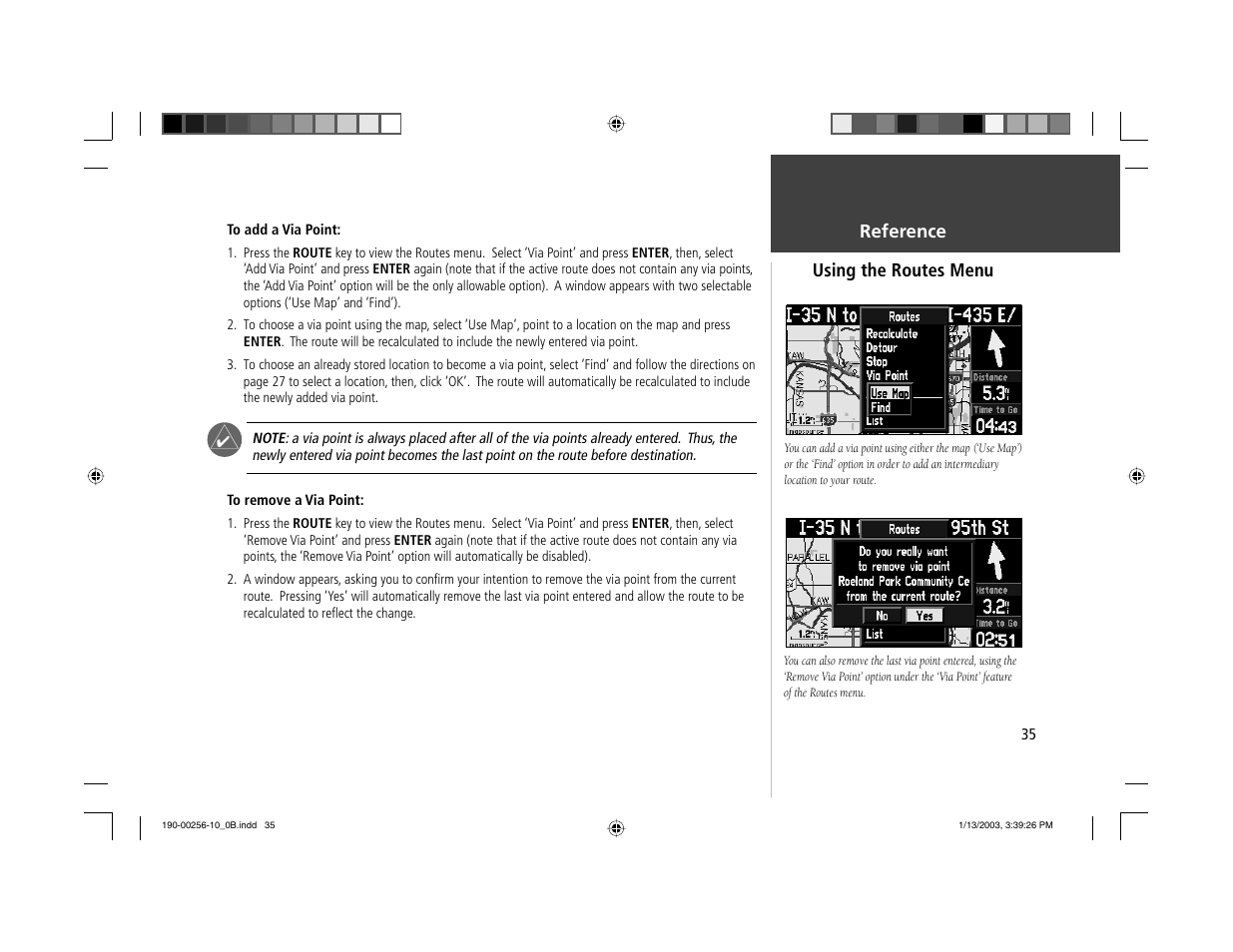 Garmin StreetPilot III User Manual | Page 37 / 74