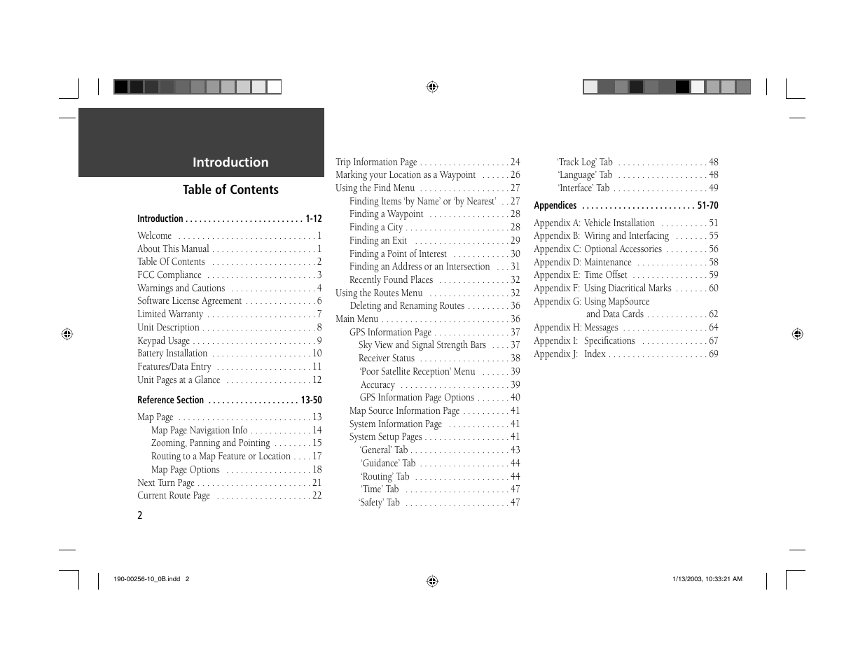 Garmin StreetPilot III User Manual | Page 4 / 74