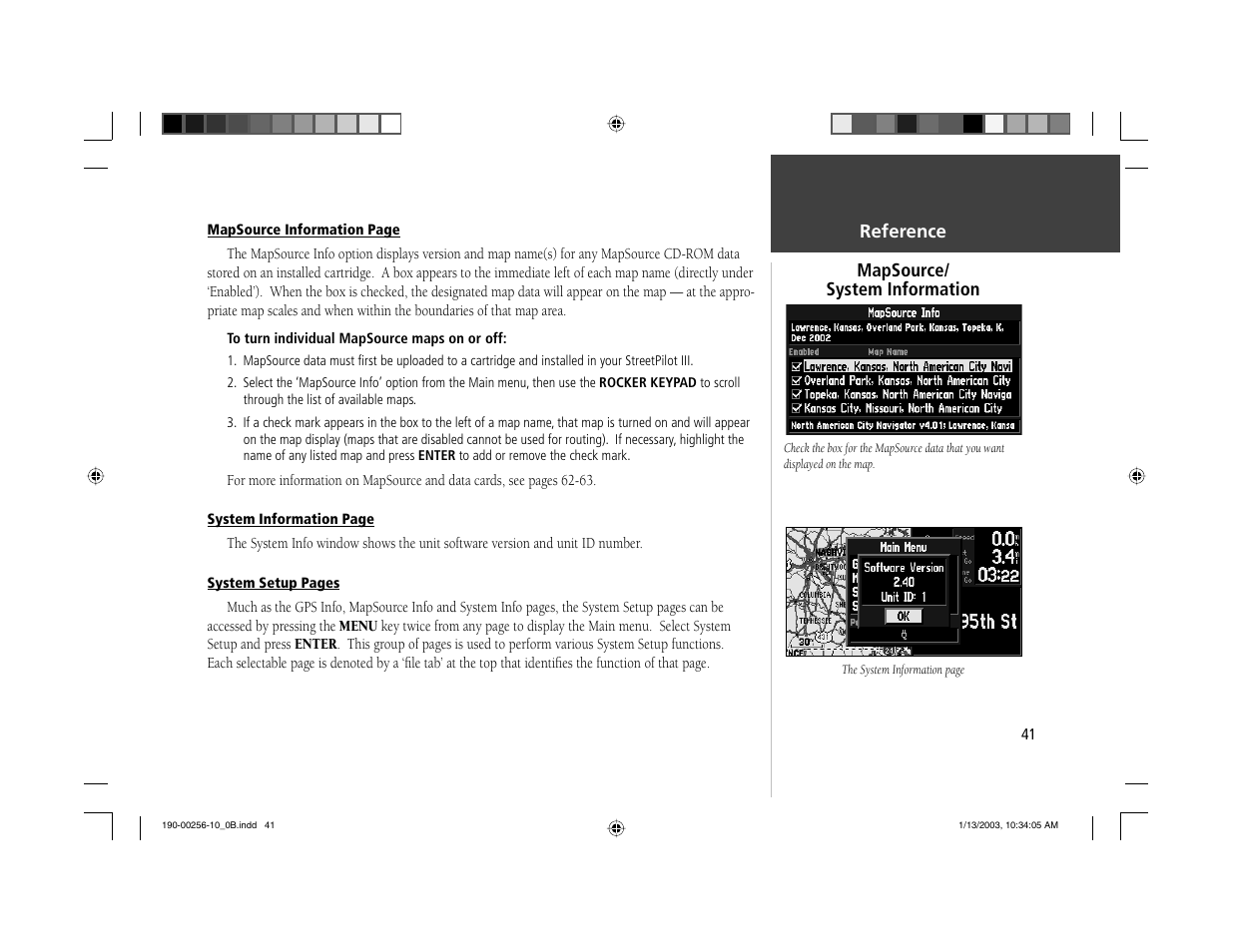 Garmin StreetPilot III User Manual | Page 43 / 74