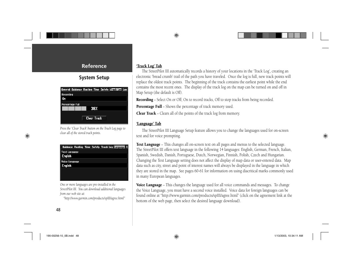 Garmin StreetPilot III User Manual | Page 50 / 74