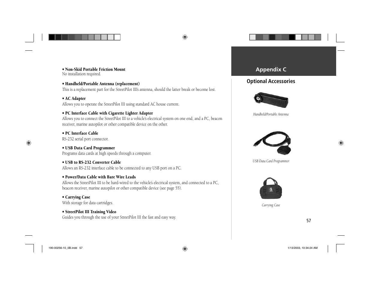 Garmin StreetPilot III User Manual | Page 59 / 74