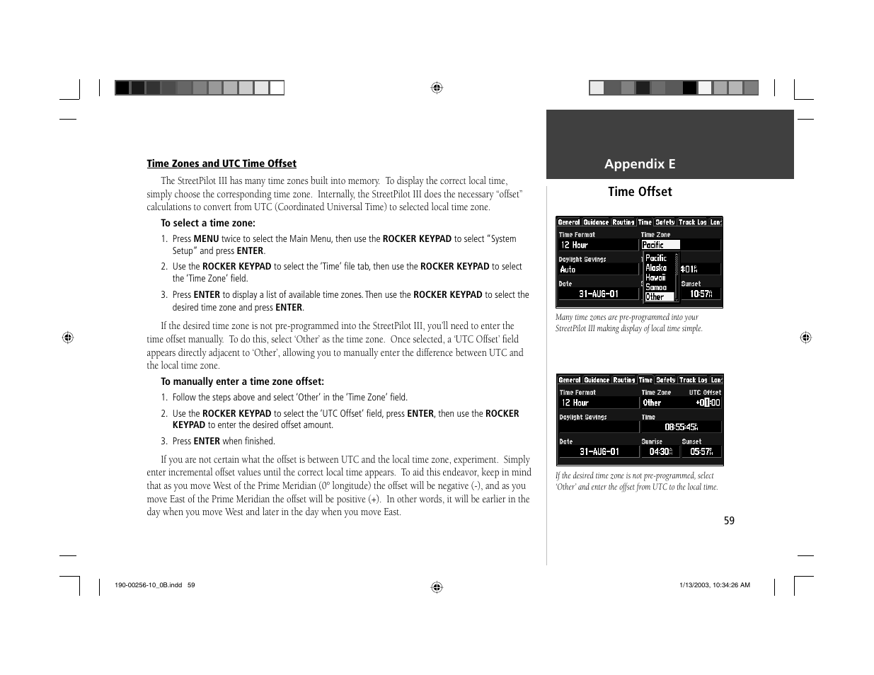 Garmin StreetPilot III User Manual | Page 61 / 74