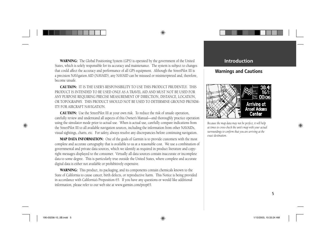 Garmin StreetPilot III User Manual | Page 7 / 74