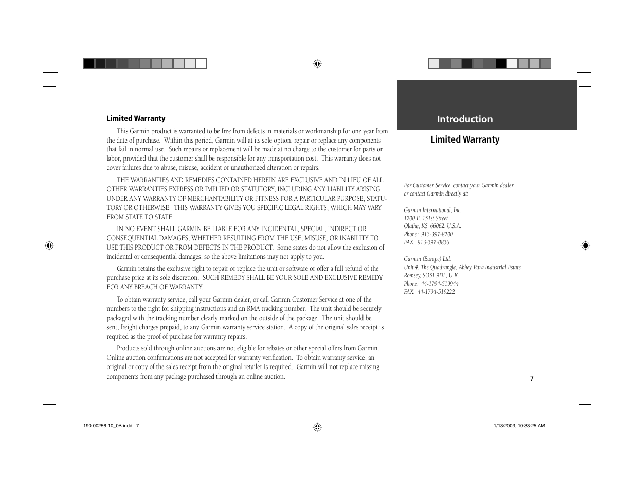 Garmin StreetPilot III User Manual | Page 9 / 74