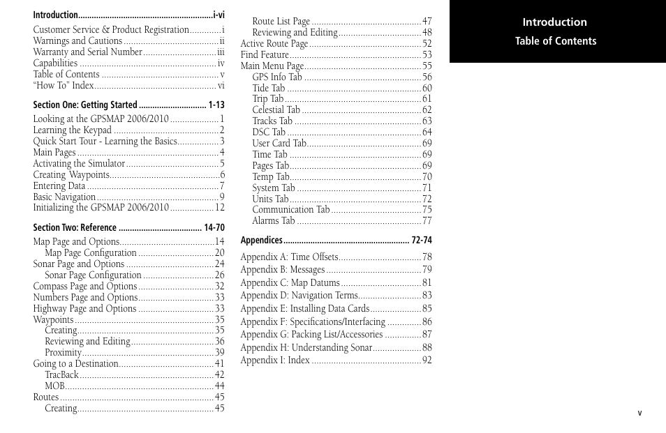 Garmin GPSMAP 2006C User Manual | Page 8 / 104