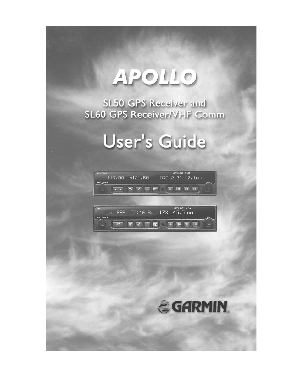 Garmin SL60 User Manual | 134 pages