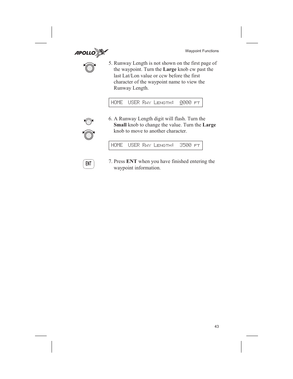 Runway length 43 | Garmin SL60 User Manual | Page 53 / 134