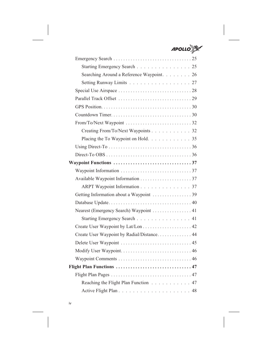 Garmin SL60 User Manual | Page 6 / 134