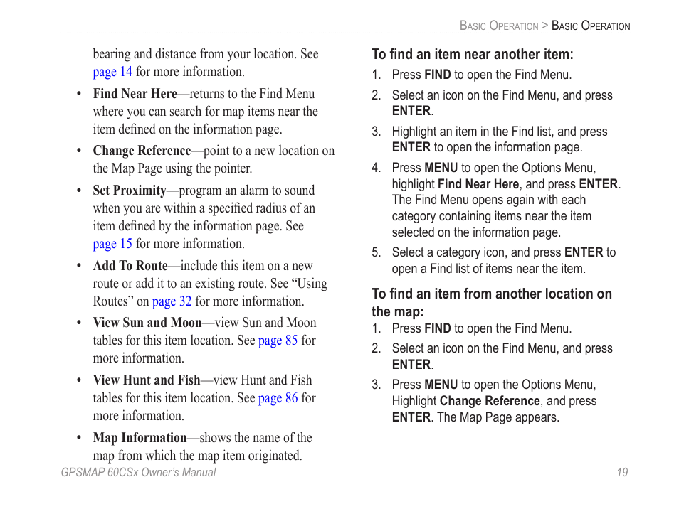 Garmin GPSMAP 60CSx User Manual | Page 29 / 116