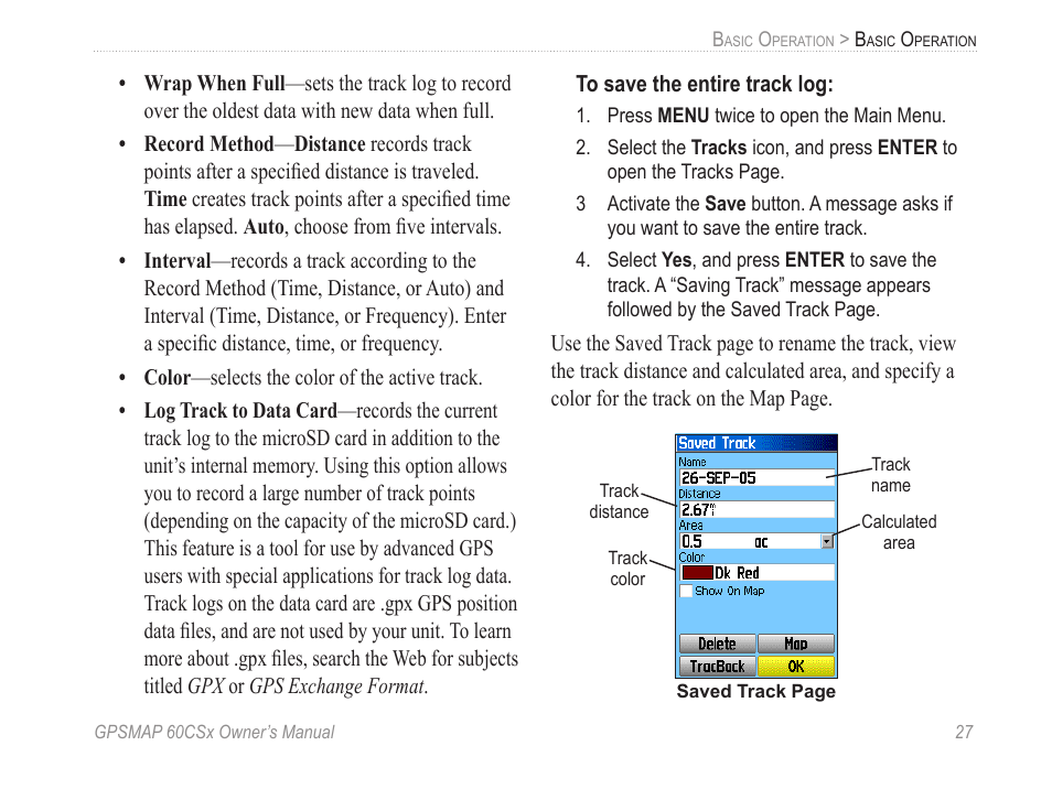 Garmin GPSMAP 60CSx User Manual | Page 37 / 116