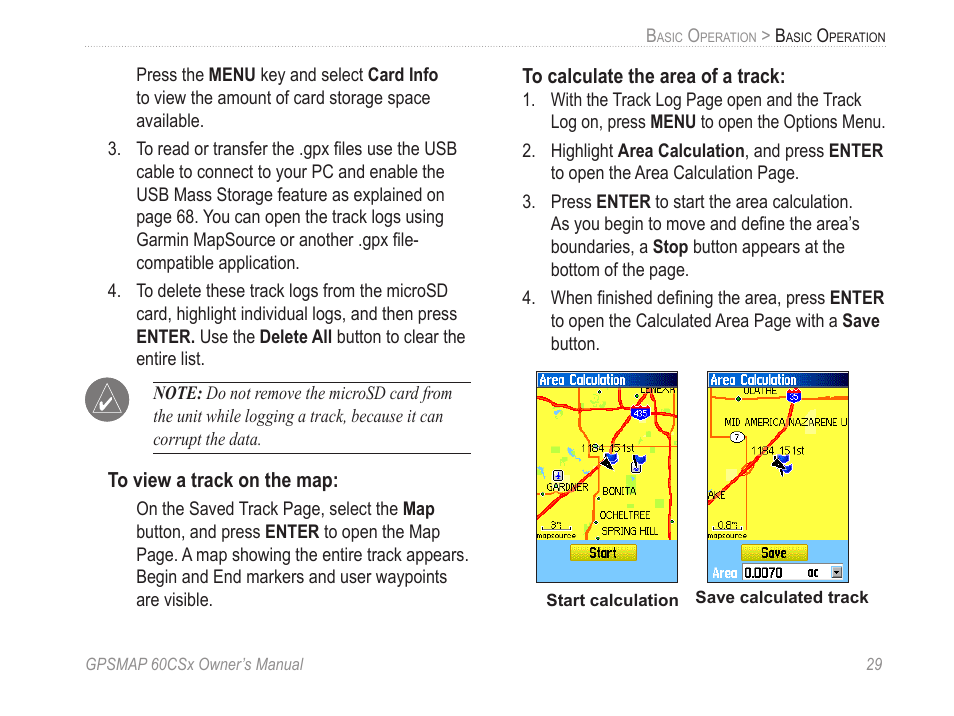 Garmin GPSMAP 60CSx User Manual | Page 39 / 116