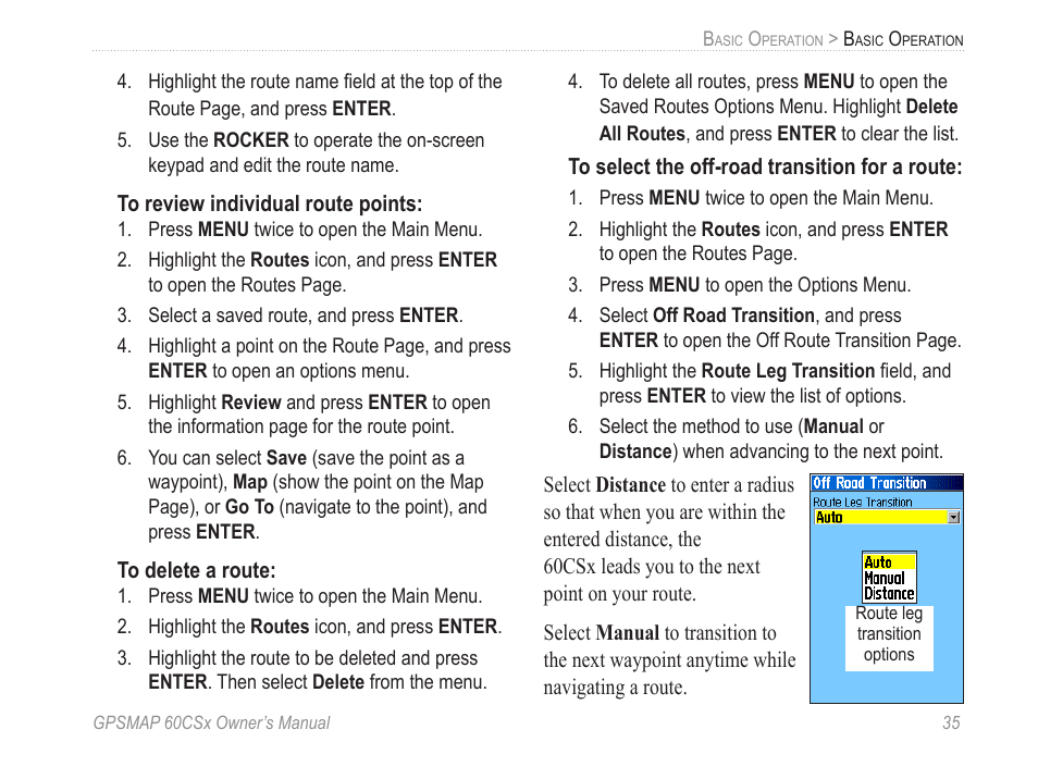 Garmin GPSMAP 60CSx User Manual | Page 45 / 116
