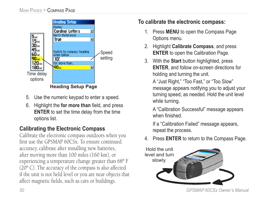 Garmin GPSMAP 60CSx User Manual | Page 60 / 116