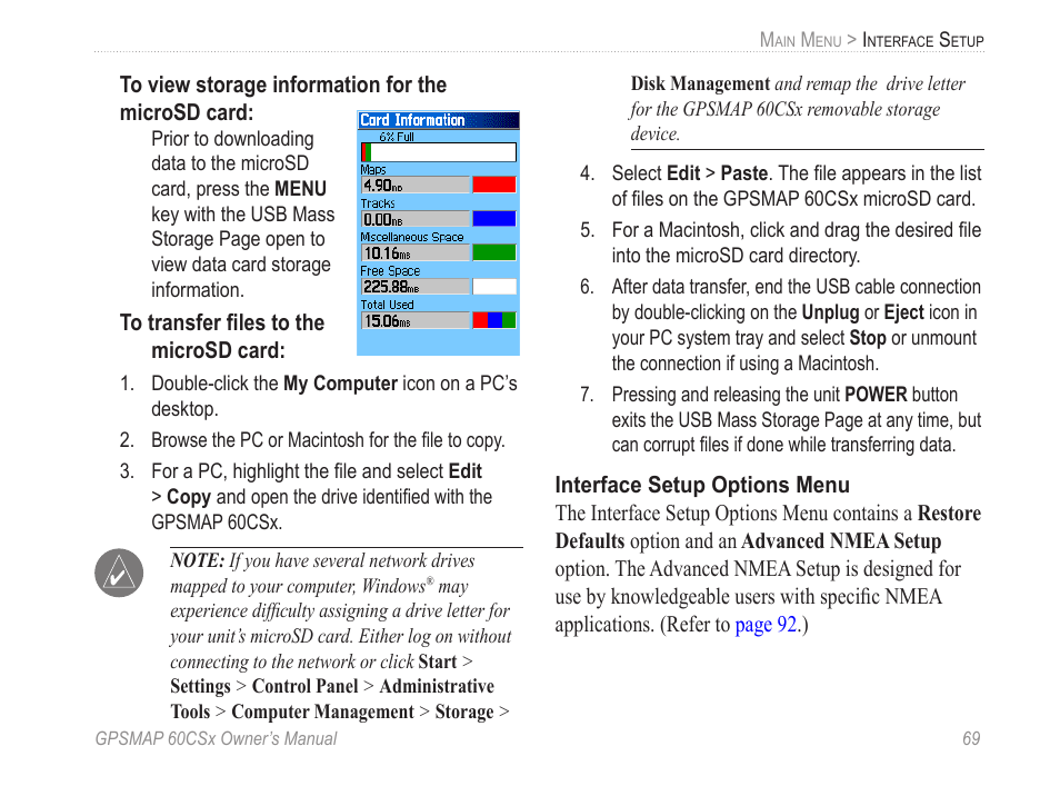 Garmin GPSMAP 60CSx User Manual | Page 79 / 116