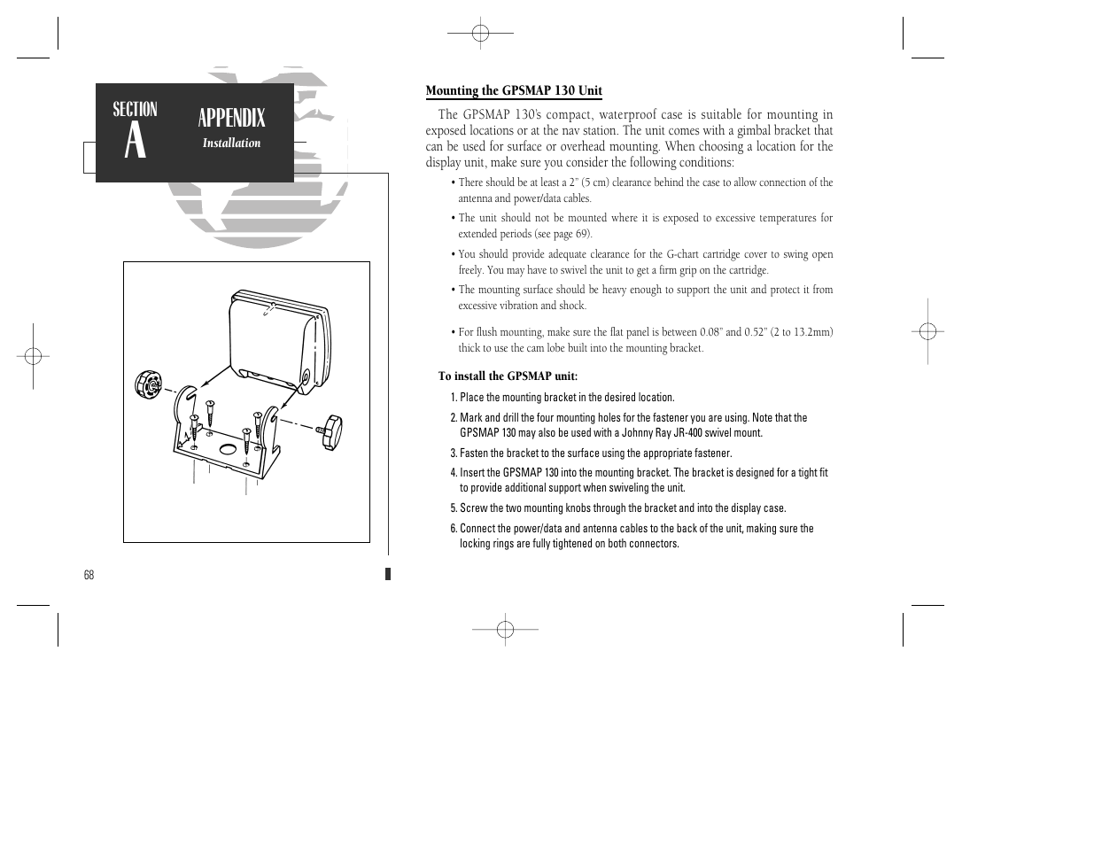 Appendix | Garmin GPSMAP 130 User Manual | Page 78 / 94