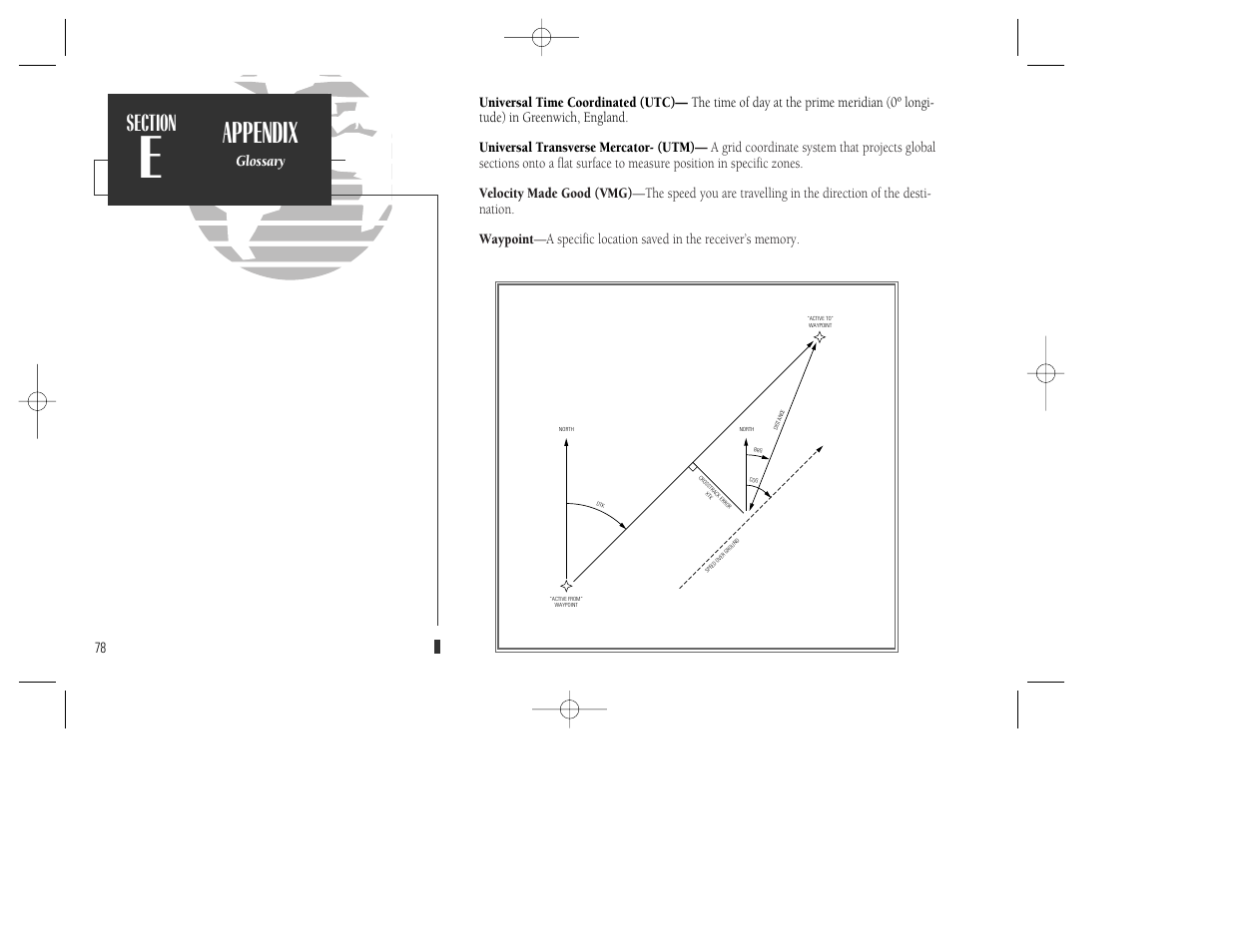 Appendix | Garmin GPSMAP 130 User Manual | Page 88 / 94