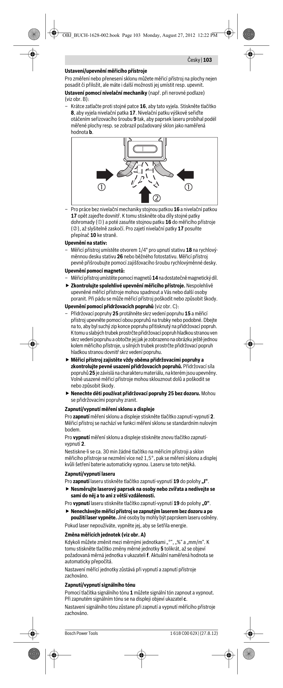 Bosch GIM 60 L Professional User Manual | Page 103 / 222