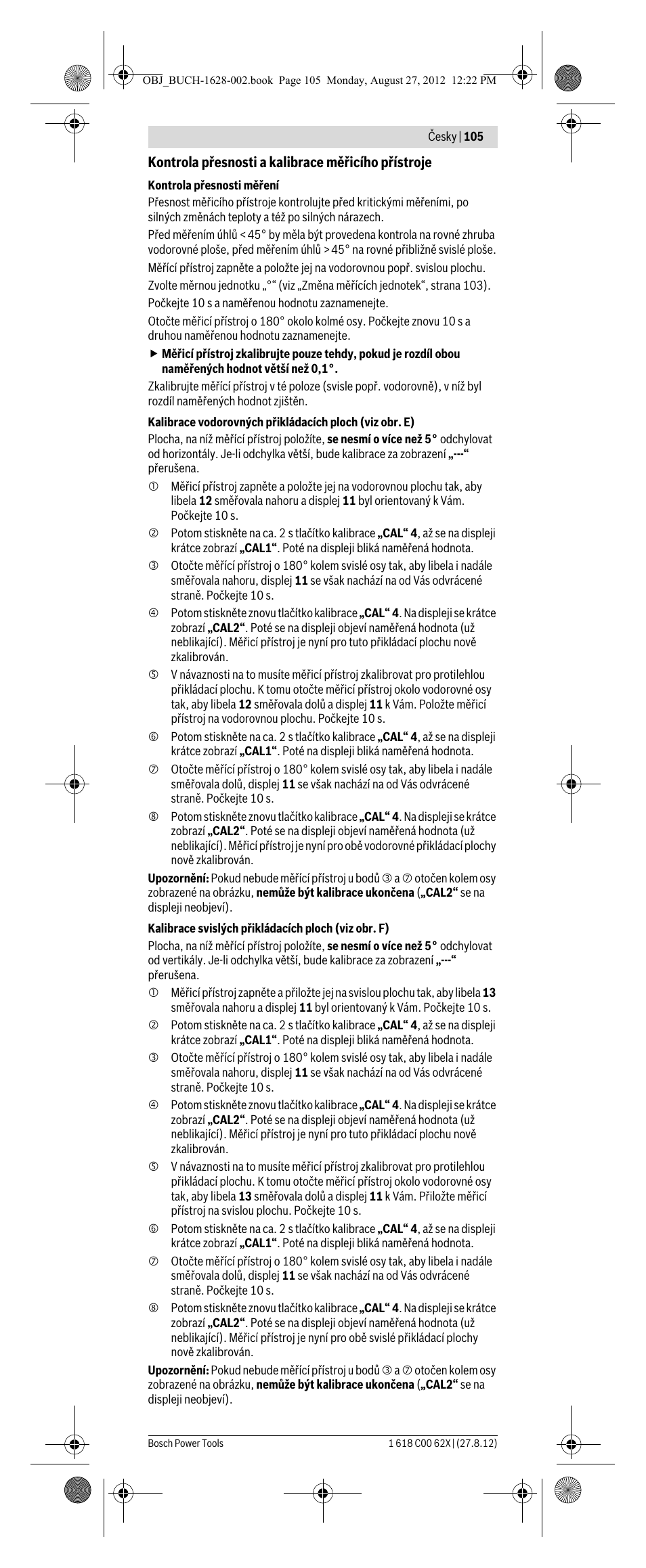 Bosch GIM 60 L Professional User Manual | Page 105 / 222