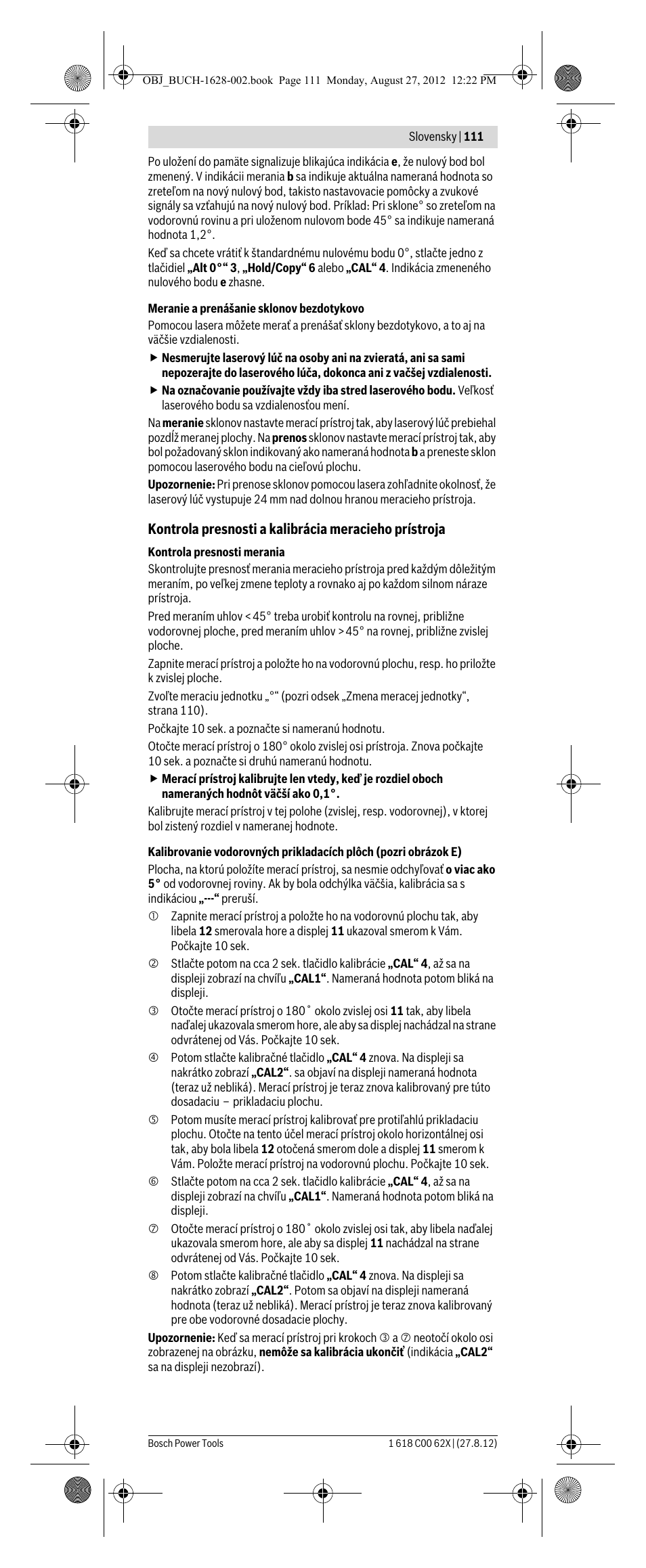 Bosch GIM 60 L Professional User Manual | Page 111 / 222