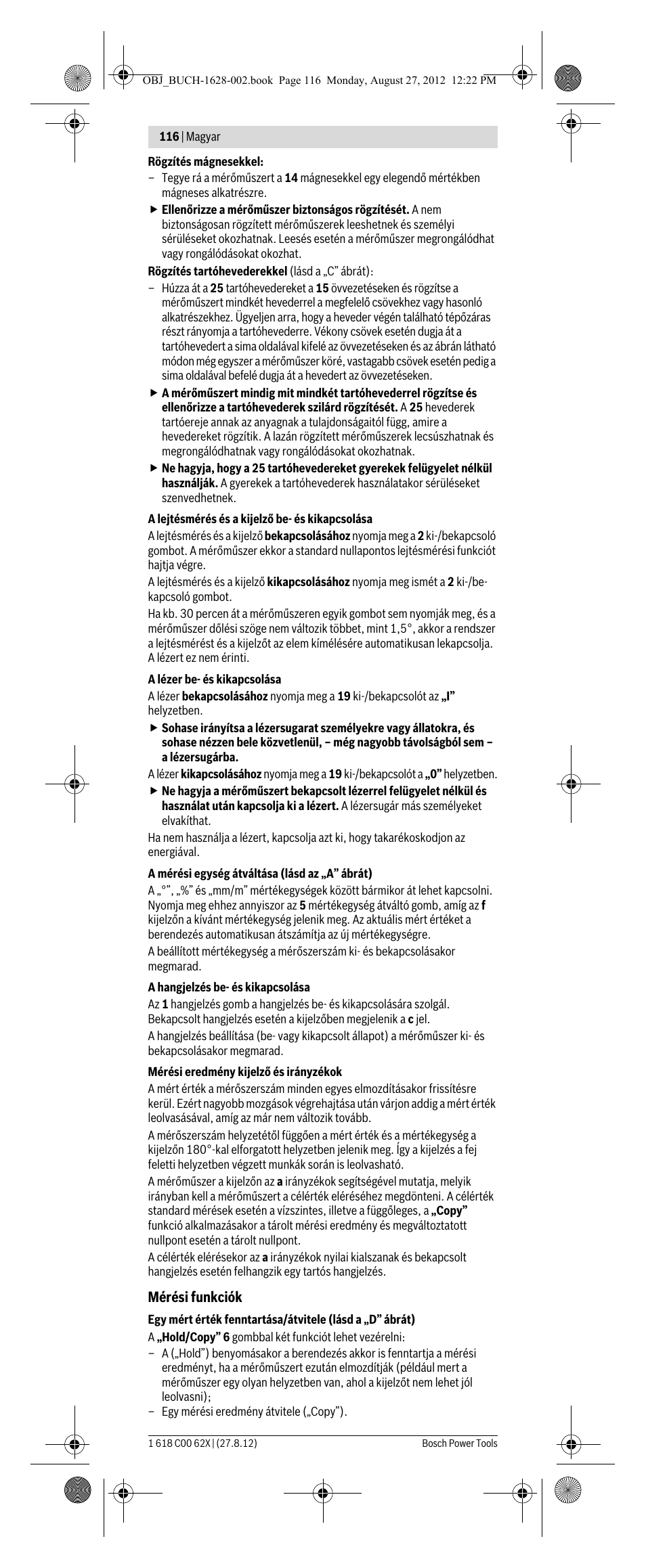 Bosch GIM 60 L Professional User Manual | Page 116 / 222