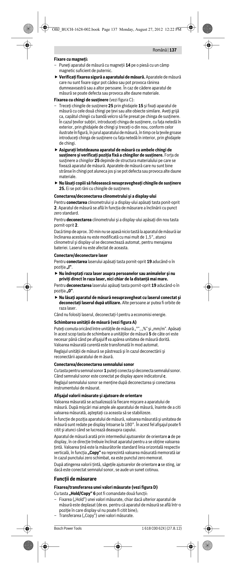 Bosch GIM 60 L Professional User Manual | Page 137 / 222