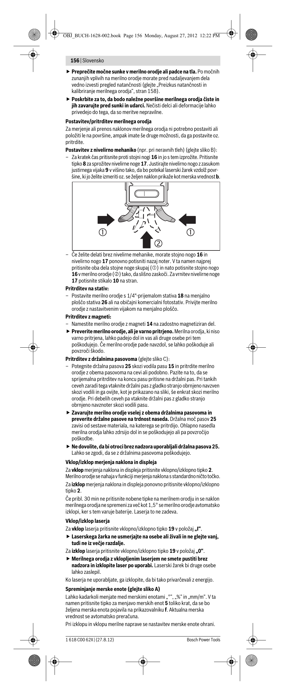 Bosch GIM 60 L Professional User Manual | Page 156 / 222