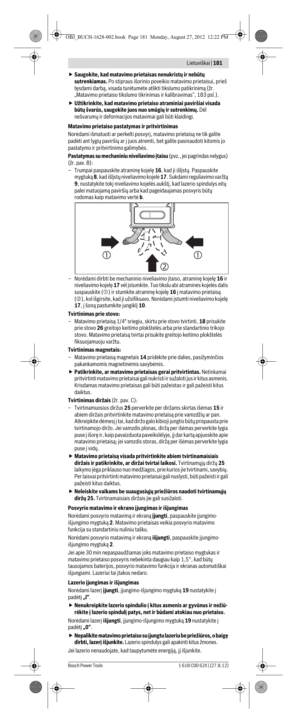 Bosch GIM 60 L Professional User Manual | Page 181 / 222