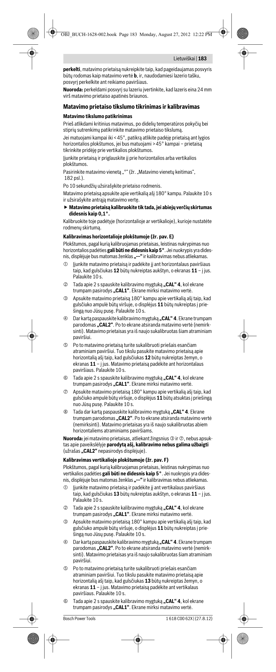 Bosch GIM 60 L Professional User Manual | Page 183 / 222