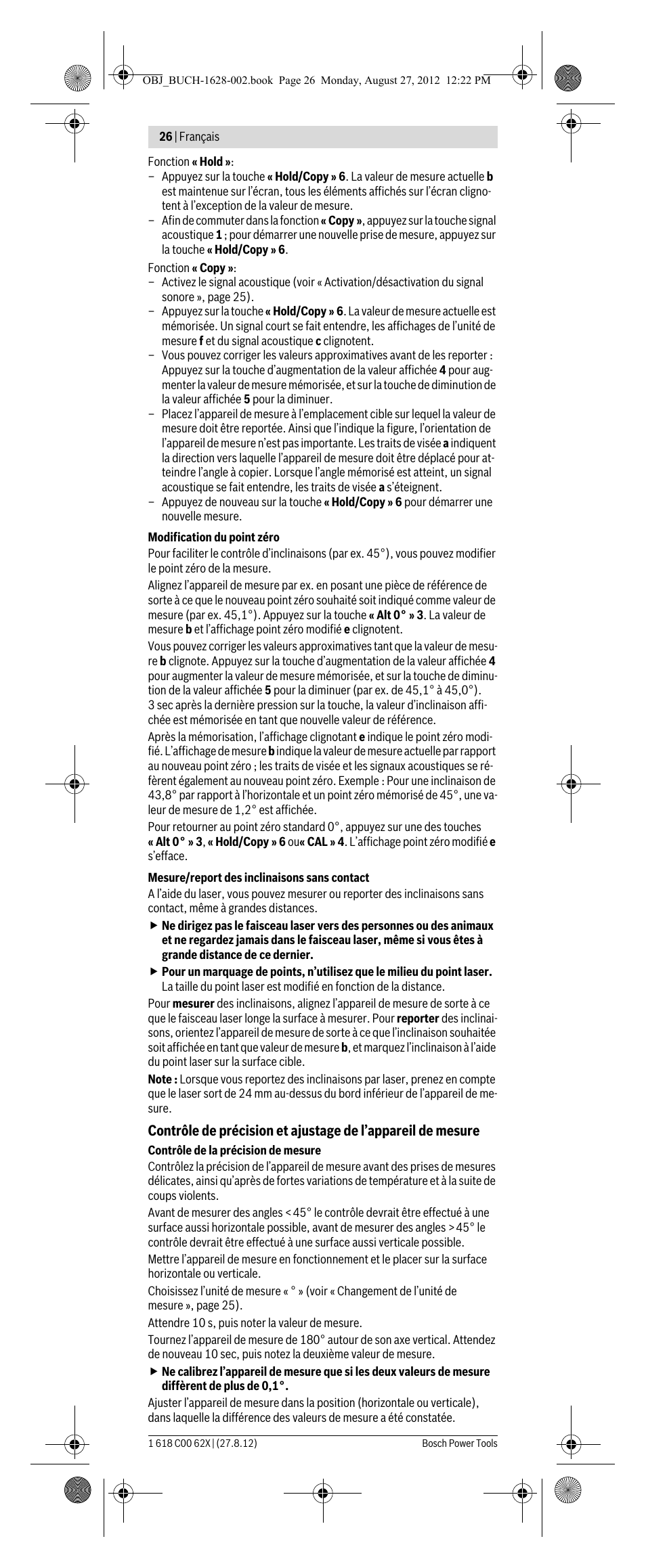 Bosch GIM 60 L Professional User Manual | Page 26 / 222