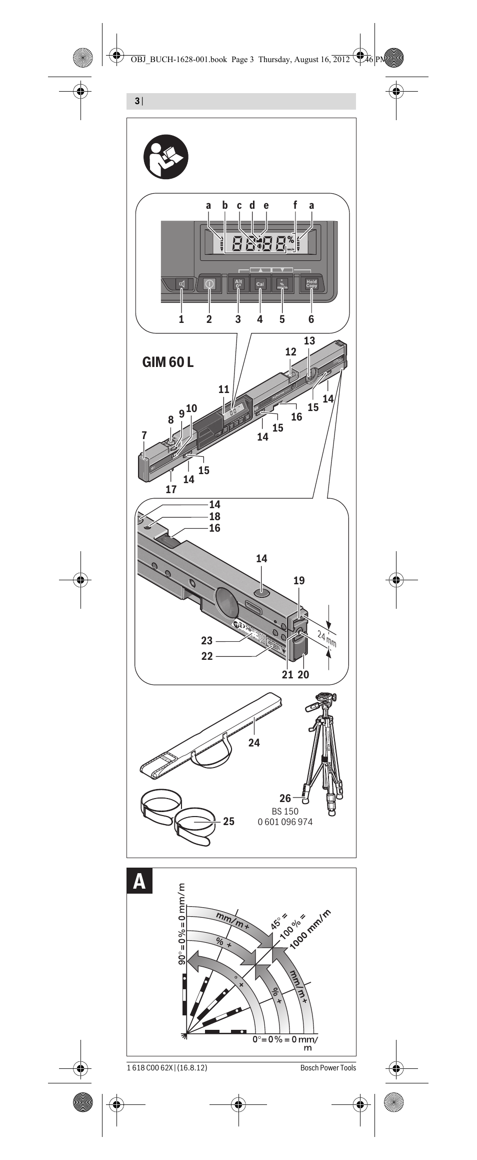 Gim 60 l | Bosch GIM 60 L Professional User Manual | Page 3 / 222