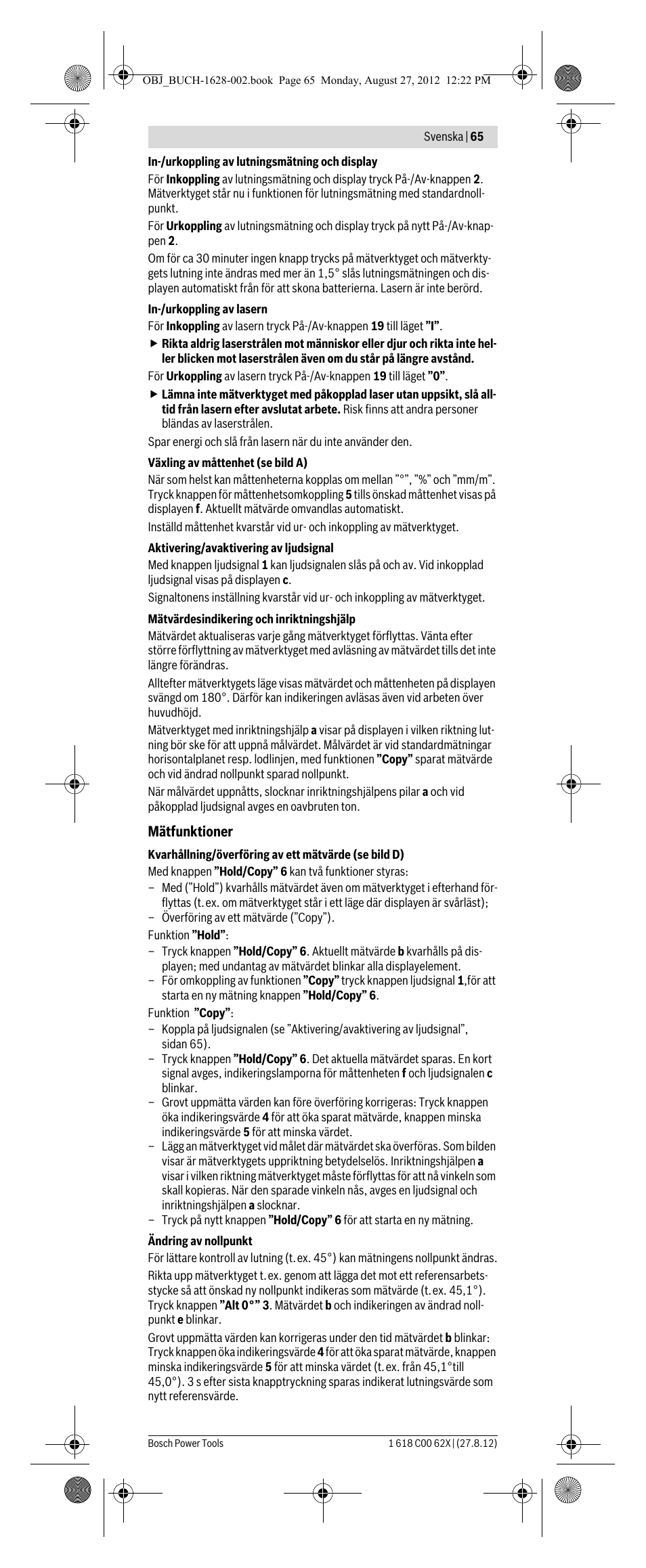 Bosch GIM 60 L Professional User Manual | Page 65 / 222