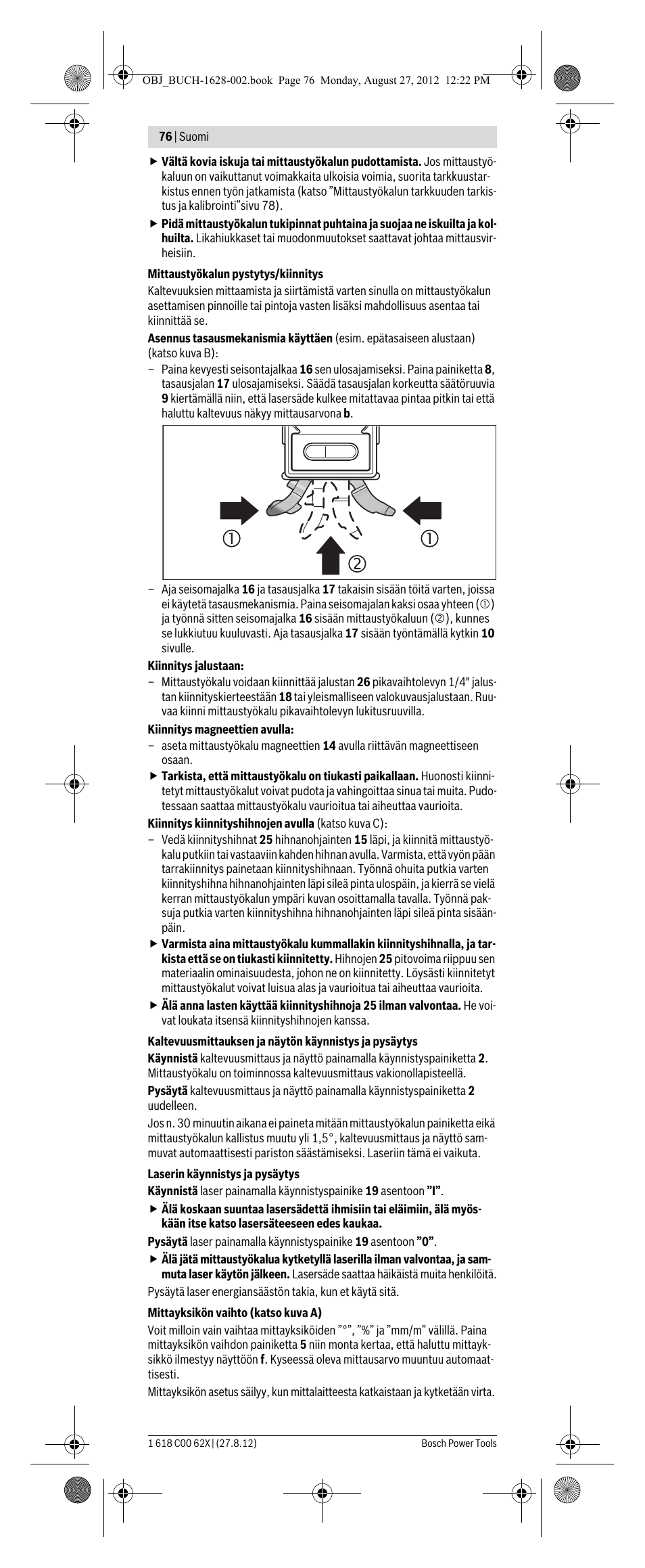 Bosch GIM 60 L Professional User Manual | Page 76 / 222