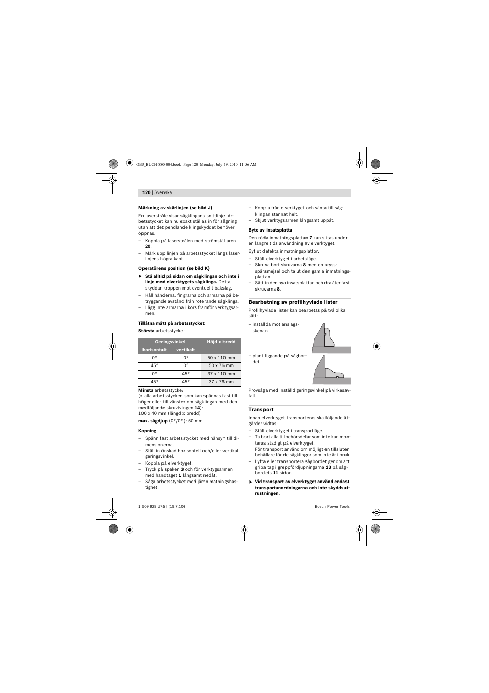 Bosch PCM 7 User Manual | Page 120 / 346