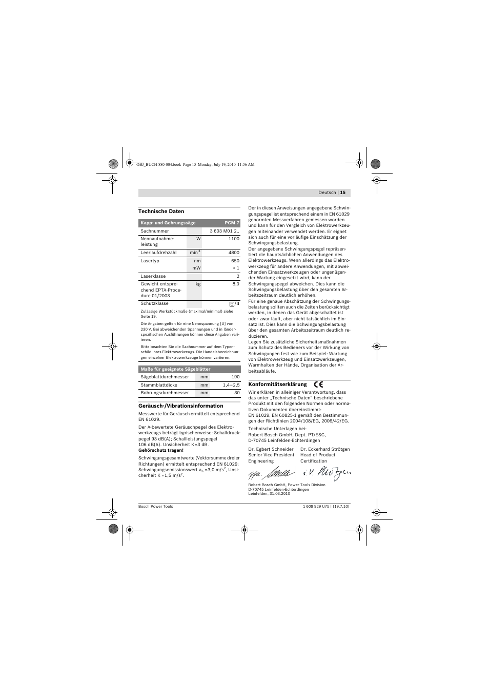 Bosch PCM 7 User Manual | Page 15 / 346